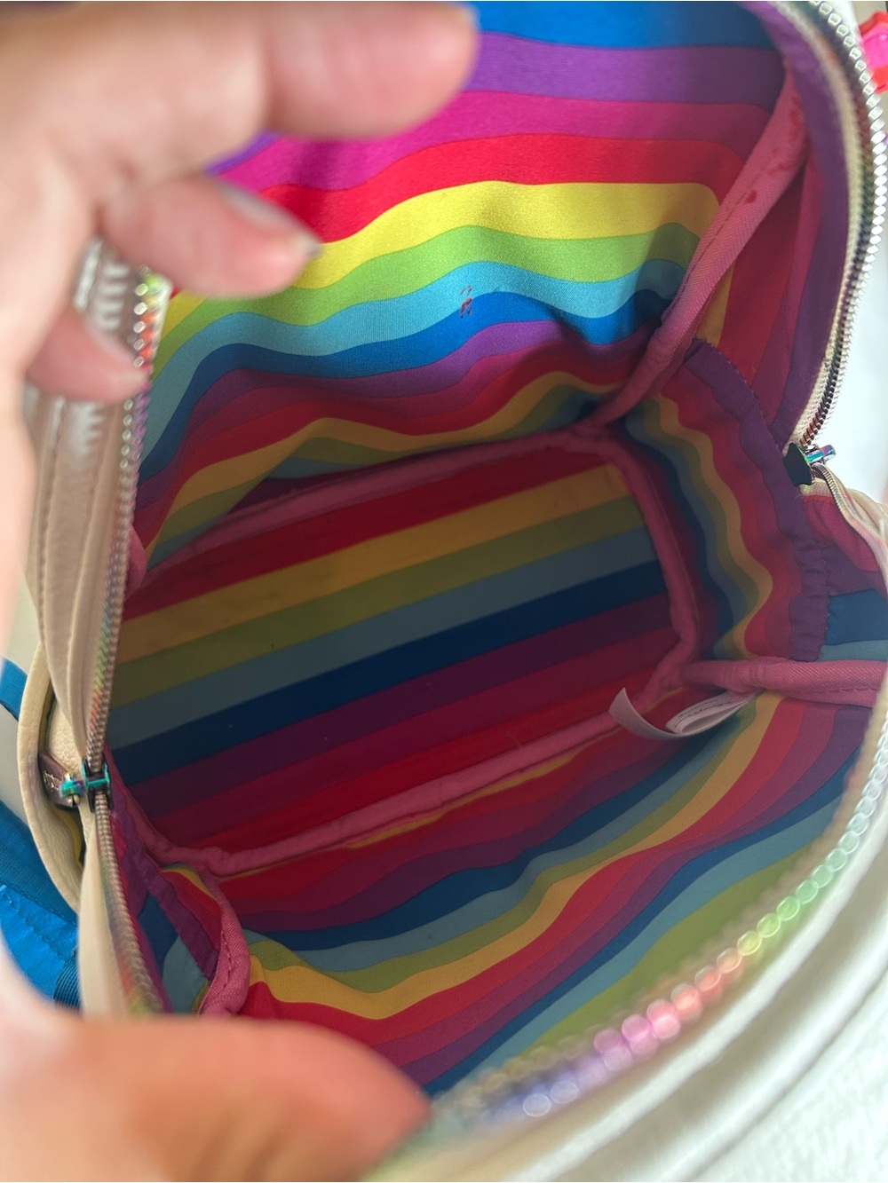 Disney parks loungefly bag unicorn inside out - Picture 8 of 10